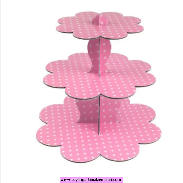 Benekli Cupcake Standı